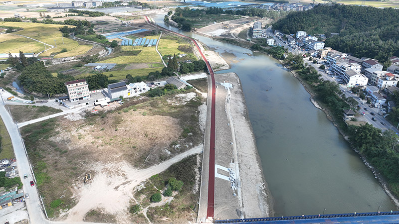 溫州市鹿城區(qū)戍浦江河道（藤橋至河口段）整治工程Ⅳ標(biāo)段 順利通過單位工程暨合同工程完工驗(yàn)收